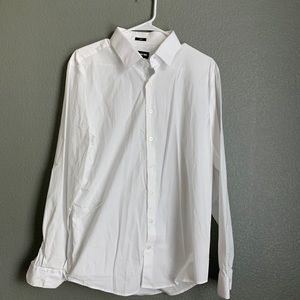 Express 1MX Classic Mens Long Sleeve Button Down
